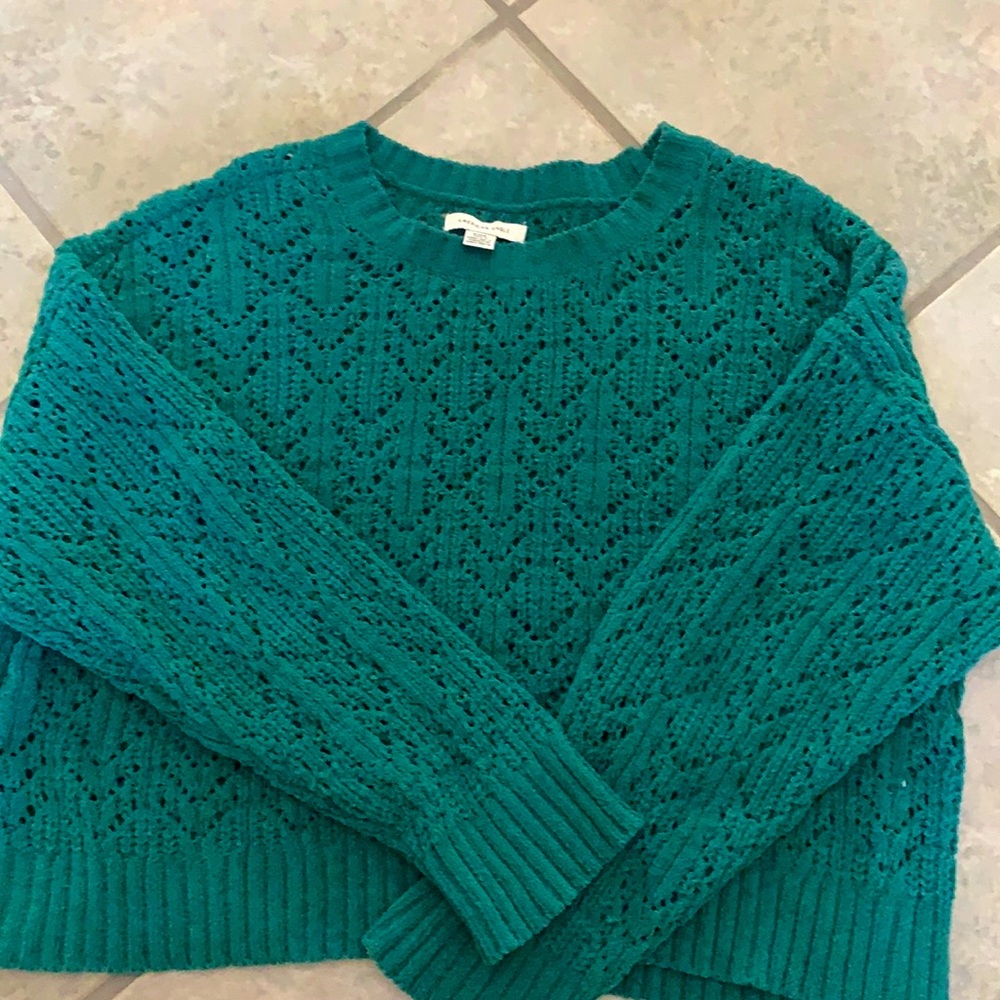 american eagle, pull over sweater
